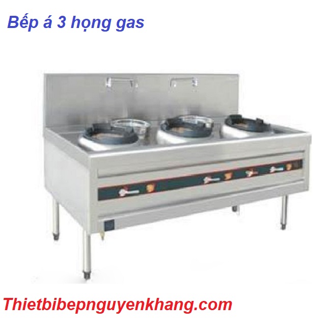 Bep a 3 hong gas cong nghiep