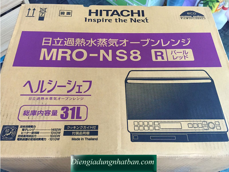 Lò vi sóng nội địa nhật bản Hitachi MRO-NS8