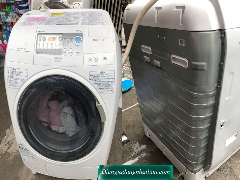 Máy giặt nội địa Nhật Hitachi BD-V1400L, BD-V1400R