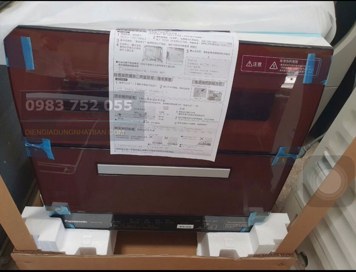 Máy rửa bát nội địa nhật Panasonic NP-TR1TTCN mới, chất lượng cao
