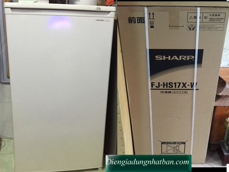 Tủ cấp đông nội địa Nhật Sharp FJ-HS17X-W cao cấp, Giá Tốt Nhất